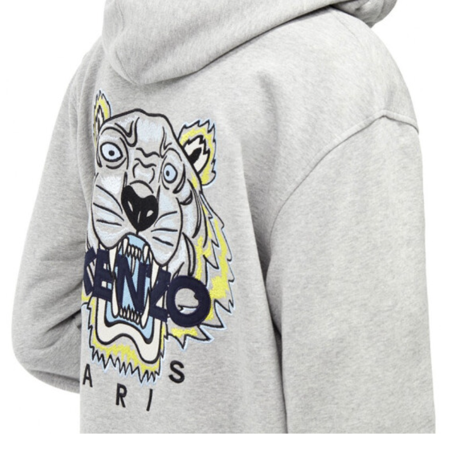 Image 5 of ケンゾーメンズタイガー刺繍柄フード付きスポーツジャケット 5BL721 4XA 94